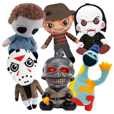 Découvrez nos peluches référencées sur Horror Collection