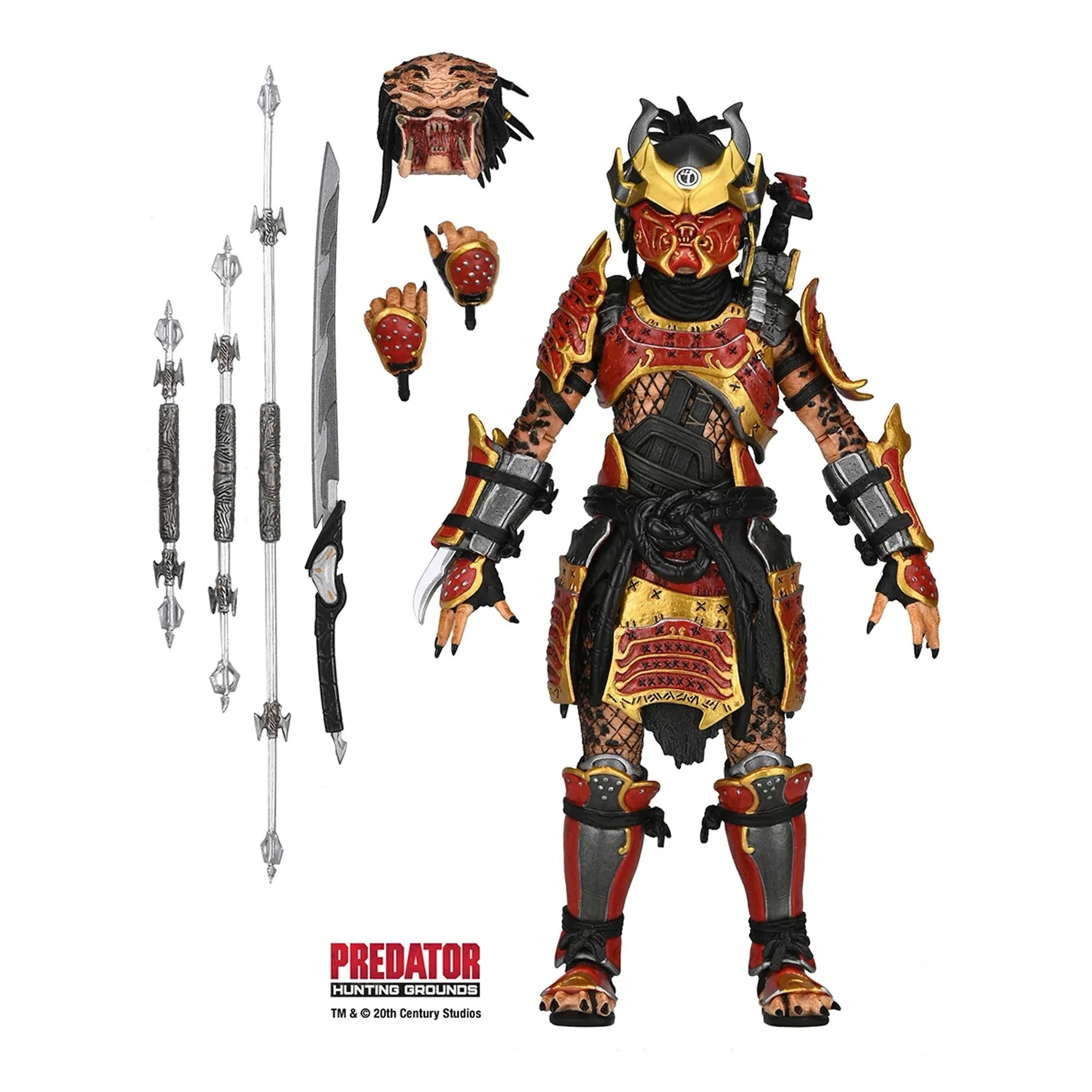Predator: Hunting Grounds - 7” Scale Action Figure - Ultimate Samurai Predator
