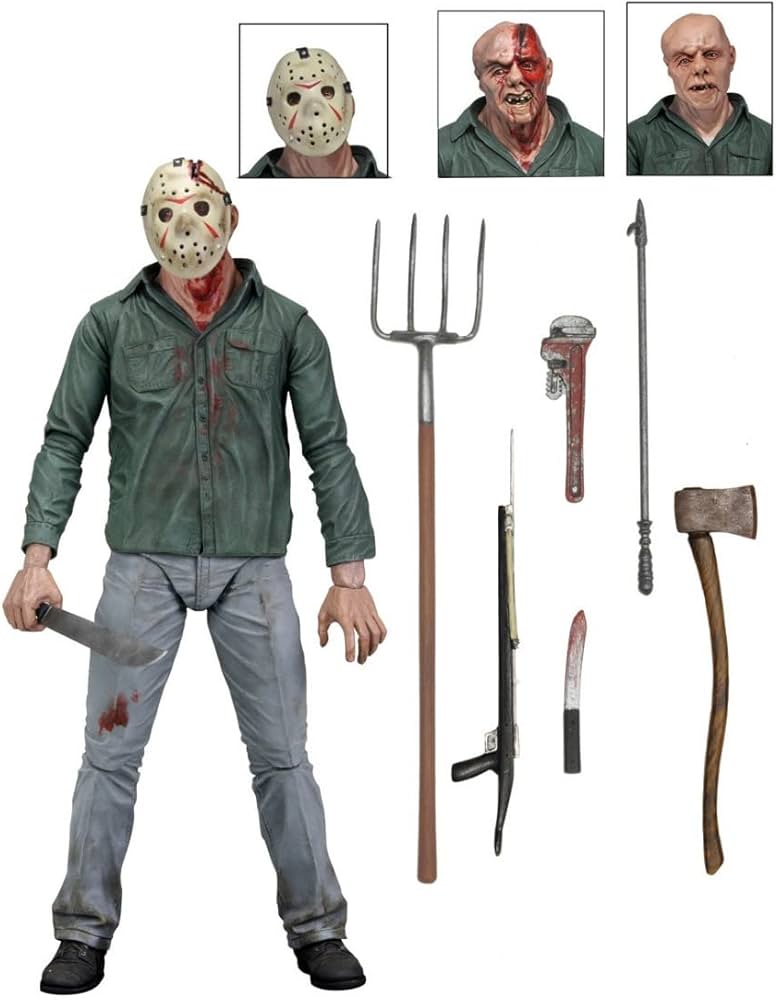 Figurine Jason Voorhees : Tête ensanglantée