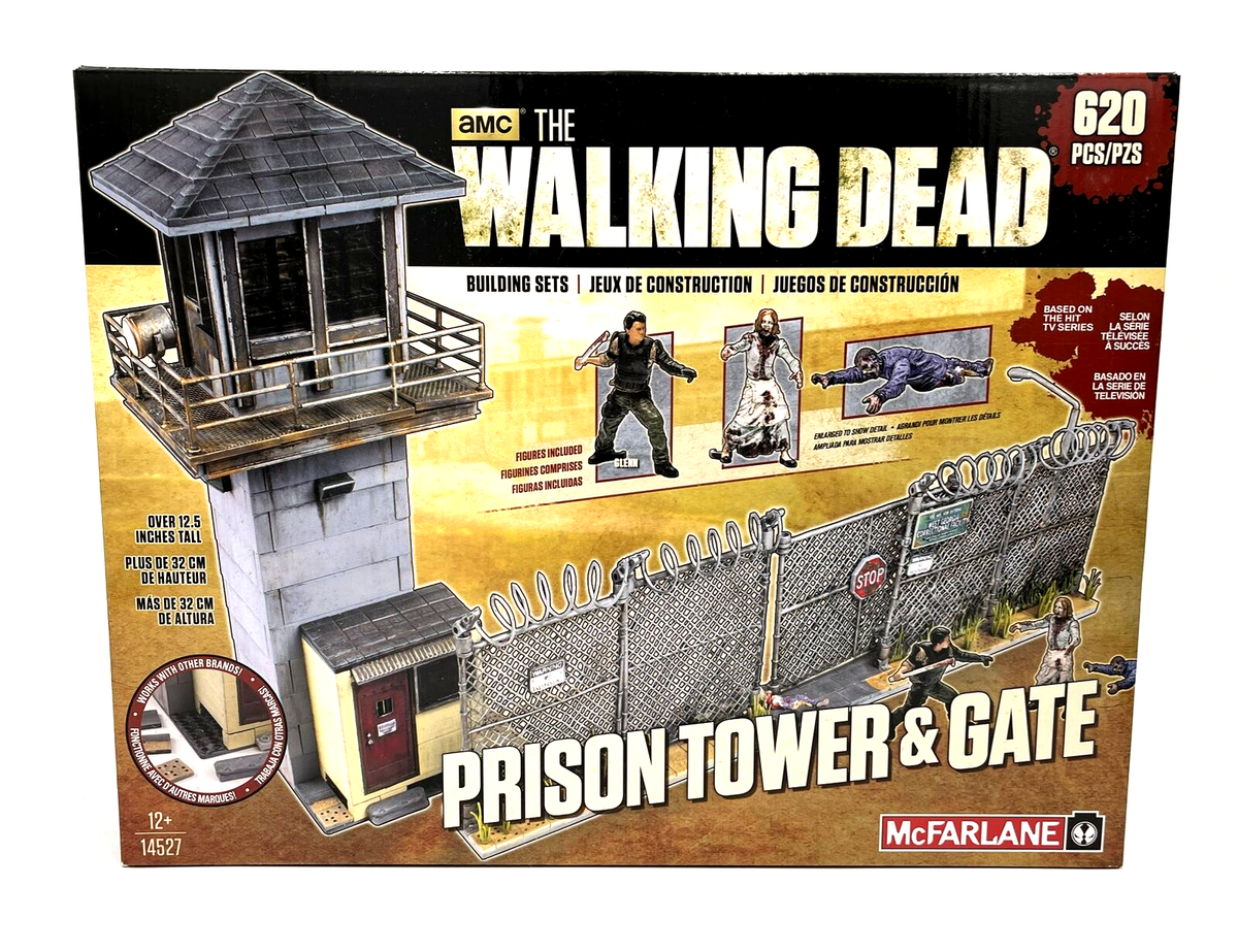 The Walking Dead - Set de construction 14527 - Tour de prison et porte
