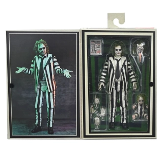 Beetlejuice Beetlejuice - 7" Scale Action Figure - Ultimate "Striped Suit" Beetlejuice