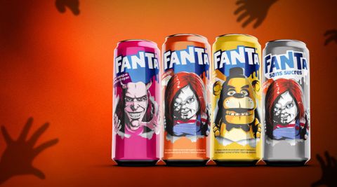 Fanta célèbre Halloween 2025 avec une collection de canettes exclusives